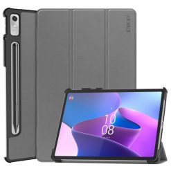 Kryty na mobil | Knižkové puzdro Enkay Pure case sivé – Lenovo Tab P11 Pro (2nd Gen) | Kryty na mobil