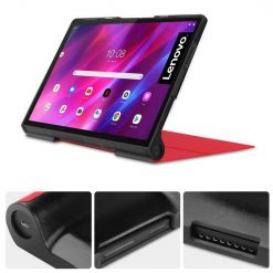 Kryty na mobil | Knižkové puzdro Holder case červené – Lenovo Yoga Tab 11 | Kryty na mobil