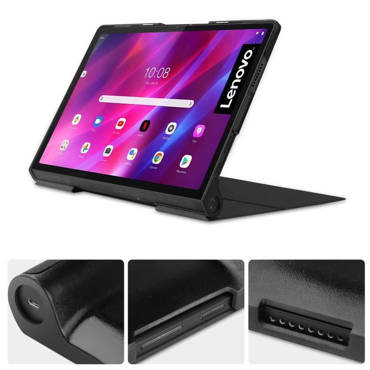 Knižkové puzdro Holder case čierne – Lenovo Yoga Tab 11 | Kryty na mobil Kryty na mobil | Knižkové puzdro Holder case čierne – Lenovo Yoga Tab 11 | Kryty na mobil