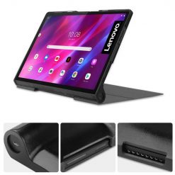 Kryty na mobil | Knižkové puzdro Holder case sivé – Lenovo Yoga Tab 11 | Kryty na mobil