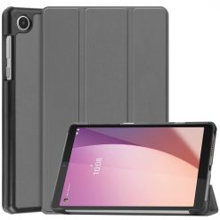 Kryty na mobil | Knižkové puzdro Pure case sivé – Lenovo Tab M8 (4th Gen) | Kryty na mobil