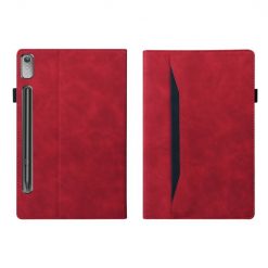 Kryty na mobil | Knižkové puzdro Slot case červené – Lenovo Tab P12 | Kryty na mobil