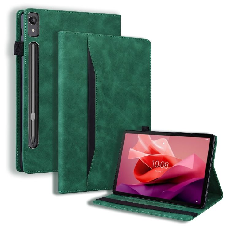 Knižkové puzdro Slot case zelené – Lenovo Tab P12 | Kryty na mobil Kryty na mobil | Knižkové puzdro Slot case zelené – Lenovo Tab P12 | Kryty na mobil