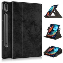 Kryty na mobil | Knižkové puzdro Spin case čierne – Lenovo Tab P12 Pro | Kryty na mobil
