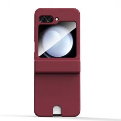 Kryty na mobil | Kryt Style Card Case červený – Samsung Galaxy Z Flip 5 | Kryty na mobil
