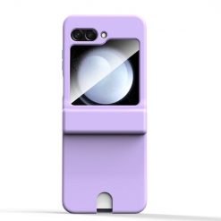 Kryty na mobil | Kryt Style Card Case fialový – Samsung Galaxy Z Flip 5 | Kryty na mobil