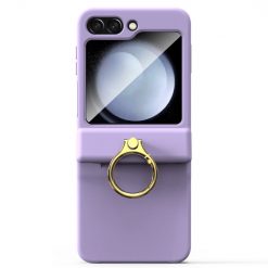 Kryty na mobil | Kryt Style Ring Case fialový – Samsung Galaxy Z Flip 5 | Kryty na mobil