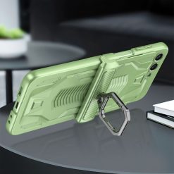 Kryty na mobil | Odolný Kryt GKK Brawny Armor case zelený – Samsung Galaxy Z Flip 5 | Kryty na mobil