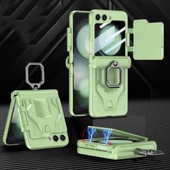 Kryty na mobil | Odolný Kryt GKK Brawny Armor case zelený – Samsung Galaxy Z Flip 5 | Kryty na mobil