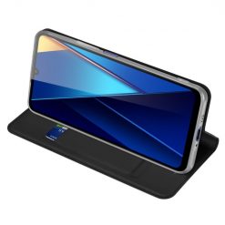 Kryty na mobil | Peňaženkové puzdro Dux Ducis Skin Pro čierne – Xiaomi Redmi 13C / Xiaomi Poco C65 | Kryty na mobil