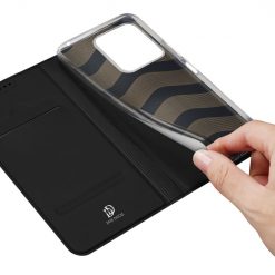 Kryty na mobil | Peňaženkové puzdro Dux Ducis Skin Pro čierne – Xiaomi Redmi 13C / Xiaomi Poco C65 | Kryty na mobil