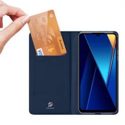 Kryty na mobil | Peňaženkové puzdro Dux Ducis Skin Pro modré – Xiaomi Redmi 13C / Xiaomi Poco C65 | Kryty na mobil