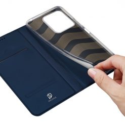 Kryty na mobil | Peňaženkové puzdro Dux Ducis Skin Pro modré – Xiaomi Redmi 13C / Xiaomi Poco C65 | Kryty na mobil