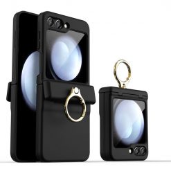 Kryty na mobil | Kryt Style Ring Case čierny – Samsung Galaxy Z Flip 5 | Kryty na mobil