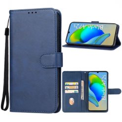 Peňaženkové puzdro Splendid case modré – ZTE Blade A72s | Kryty na mobil Kryty na mobil | Peňaženkové puzdro Splendid case modré – ZTE Blade A72s | Kryty na mobil