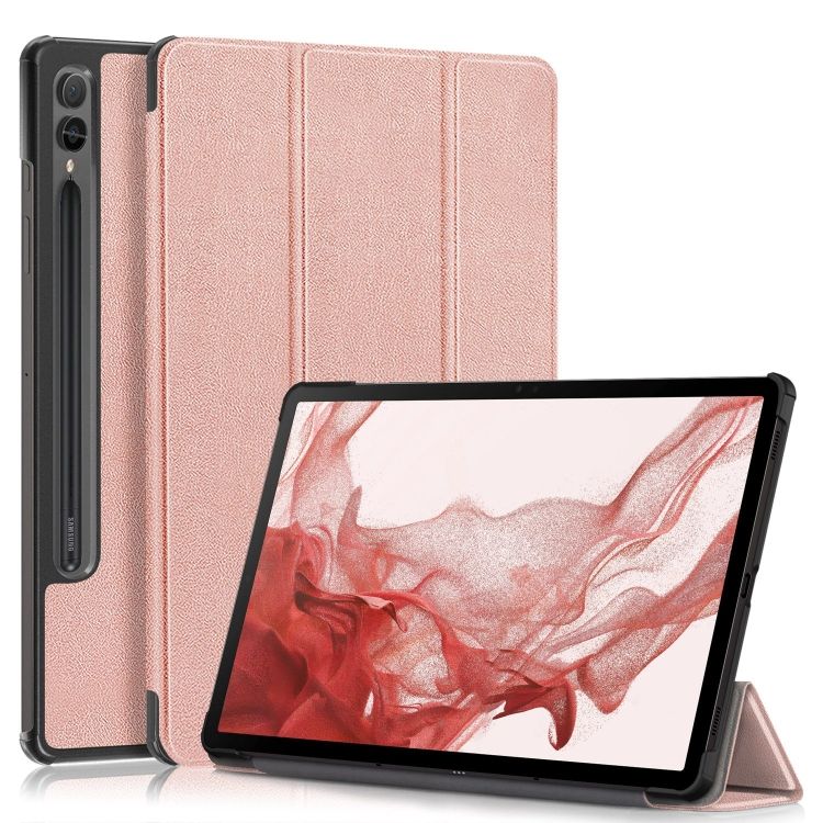 Knižkové puzdro Pure case ružové – Samsung Galaxy Tab S9+ / S10+ | Kryty na mobil Kryty na mobil | Knižkové puzdro Pure case ružové – Samsung Galaxy Tab S9+ / S10+ | Kryty na mobil