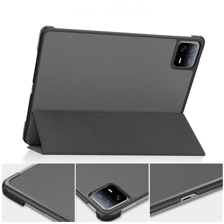 Knižkové puzdro Pure case sivé – Xiaomi Pad 6 / 6 Pro | Kryty na mobil Kryty na mobil | Knižkové puzdro Pure case sivé – Xiaomi Pad 6 / 6 Pro | Kryty na mobil