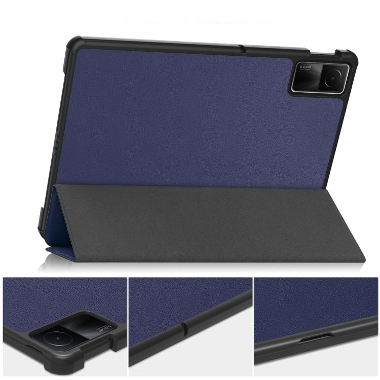 Knižkové puzdro Pure case tmavomodré – Xiaomi Redmi Pad SE 11″ | Kryty na mobil Kryty na mobil | Knižkové puzdro Pure case tmavomodré – Xiaomi Redmi Pad SE 11″ | Kryty na mobil