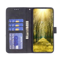 Knižkové puzdro Rhombus čierne – Samsung Galaxy A25 5G | Kryty na mobil Kryty na mobil | Knižkové puzdro Rhombus čierne – Samsung Galaxy A25 5G | Kryty na mobil