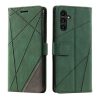 Kryty na mobil | Knižkové puzdro Rhombus čierne – Samsung Galaxy A05s | Kryty na mobil