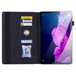 Kryty na mobil | Knižkové puzdro Slot case čierne – Lenovo Tab M10 5G | Kryty na mobil