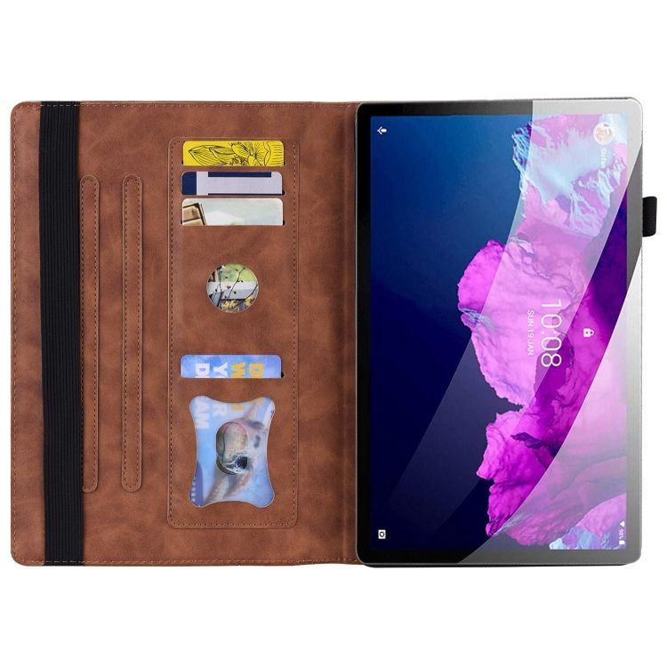 Knižkové puzdro Slot case hnedé – Lenovo Tab M10 5G | Kryty na mobil Kryty na mobil | Knižkové puzdro Slot case hnedé – Lenovo Tab M10 5G | Kryty na mobil