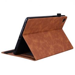 Kryty na mobil | Knižkové puzdro Slot case hnedé – Lenovo Tab M11 | Kryty na mobil