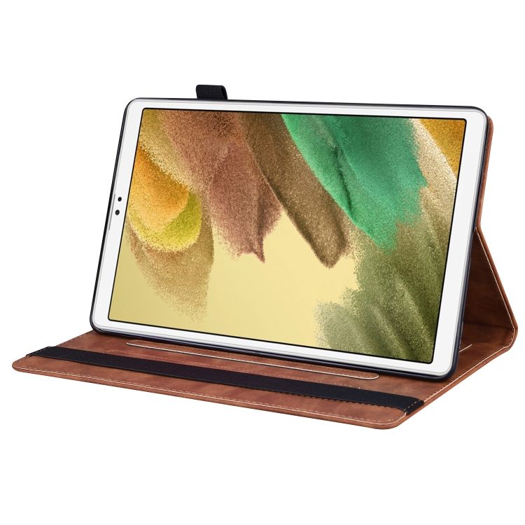 Knižkové puzdro Slot case hnedé – Samsung Galaxy Tab A7 Lite | Kryty na mobil Kryty na mobil | Knižkové puzdro Slot case hnedé – Samsung Galaxy Tab A7 Lite | Kryty na mobil