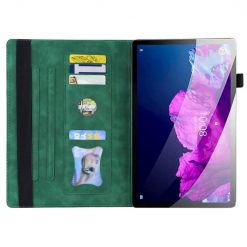Kryty na mobil | Knižkové puzdro Slot case zelené – Lenovo Tab M10 5G | Kryty na mobil