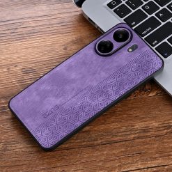 Kryty na mobil | Kryt AZNS Embossed Skin case fialový – Xiaomi Redmi 13C / Xiaomi Poco C65 | Kryty na mobil