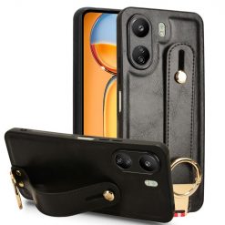 Kryty na mobil | Kryt Wristband Case čierny – Xiaomi Redmi 13C / Xiaomi Poco C65 | Kryty na mobil