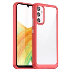 Kryty na mobil | Ochranný kryt Colorful Acrylic case červený – Samsung Galaxy A25 5G | Kryty na mobil