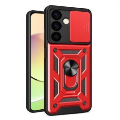 Odolný kryt CamCover Armor červený – Samsung Galaxy S24