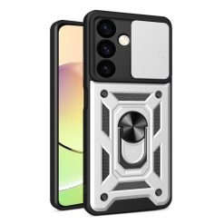 Odolný kryt CamCover Armor strieborný – Samsung Galaxy S24