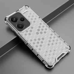 Odolný kryt Honeycomb Armor transparentný – Xiaomi Redmi Note 13 Pro+ 5G | Kryty na mobil Kryty na mobil | Odolný kryt Honeycomb Armor transparentný – Xiaomi Redmi Note 13 Pro+ 5G | Kryty na mobil