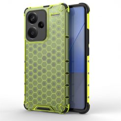 Odolný kryt Honeycomb Armor zelený – Xiaomi Redmi Note 13 Pro+ 5G