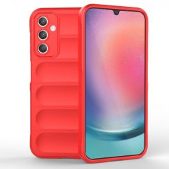 Kryty na mobil | Odolný kryt Magic Shield červený – Samsung Galaxy A25 5G | Kryty na mobil