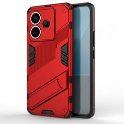 Odolný Kryt Punk armor case červený – Xiaomi Redmi Note 13 Pro+ 5G