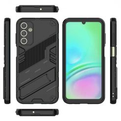 Kryty na mobil | Odolný Kryt Punk armor case čierny – Samsung Galaxy A15 4G/5G | Kryty na mobil