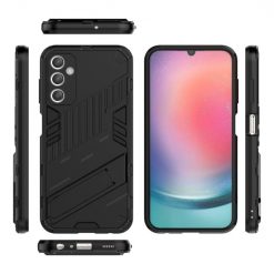 Kryty na mobil | Odolný Kryt Punk armor case čierny – Samsung Galaxy A25 5G | Kryty na mobil
