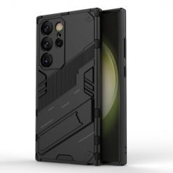 Kryty na mobil | Odolný Kryt Punk armor case čierny – Samsung Galaxy S24 Ultra | Kryty na mobil
