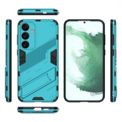Odolný Kryt Punk armor case modrý – Samsung Galaxy S24+ (S24 Plus) | Kryty na mobil Kryty na mobil | Odolný Kryt Punk armor case modrý – Samsung Galaxy S24+ (S24 Plus) | Kryty na mobil