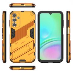 Kryty na mobil | Odolný Kryt Punk armor case oranžový – Samsung Galaxy A15 4G/5G | Kryty na mobil