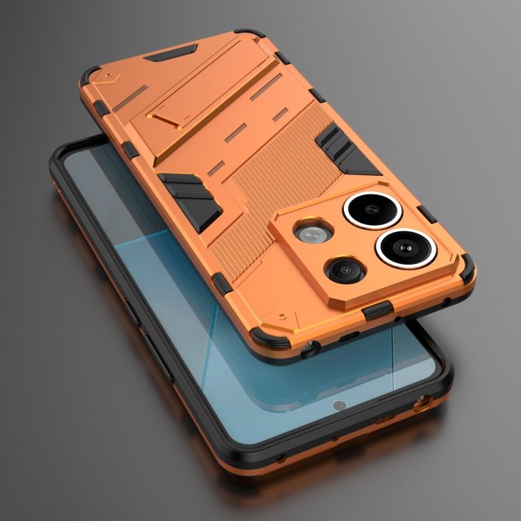 Odolný Kryt Punk armor case oranžový – Xiaomi Redmi Note 13 Pro+ 5G | Kryty na mobil Kryty na mobil | Odolný Kryt Punk armor case oranžový – Xiaomi Redmi Note 13 Pro+ 5G | Kryty na mobil