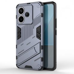 Kryty na mobil | Odolný Kryt Punk armor case sivý – Xiaomi Redmi Note 13 Pro+ 5G | Kryty na mobil