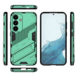 Kryty na mobil | Odolný Kryt Punk armor case zelený – Samsung Galaxy S24 | Kryty na mobil