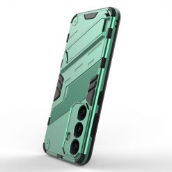 Kryty na mobil | Odolný Kryt Punk armor case zelený – Samsung Galaxy S24 | Kryty na mobil