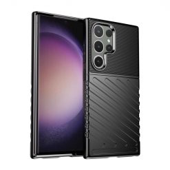 Kryty na mobil | Odolný kryt Thunder Armor čierny – Samsung Galaxy S24 Ultra | Kryty na mobil