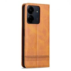 Kryty na mobil | Peňaženkové puzdro AZNS book case bledohnedé – Xiaomi Redmi 13C / Xiaomi Poco C65 | Kryty na mobil