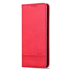 Kryty na mobil | Peňaženkové puzdro AZNS book case červené – Xiaomi Redmi 13C / Xiaomi Poco C65 | Kryty na mobil